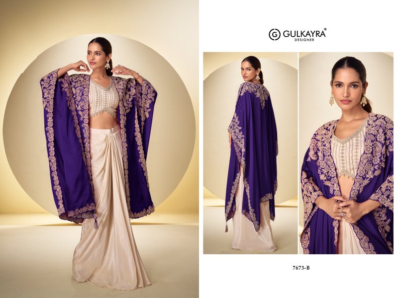 Andaz By Gulkayra Real Chinon Embroidery Readymade Suits